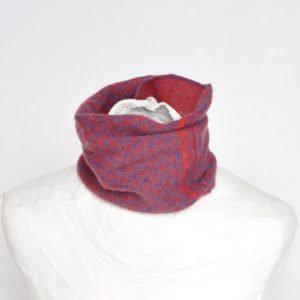 Brick Red and Lake Blue Tiles Cowl 1