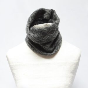 cashmere cowl charcoal 1